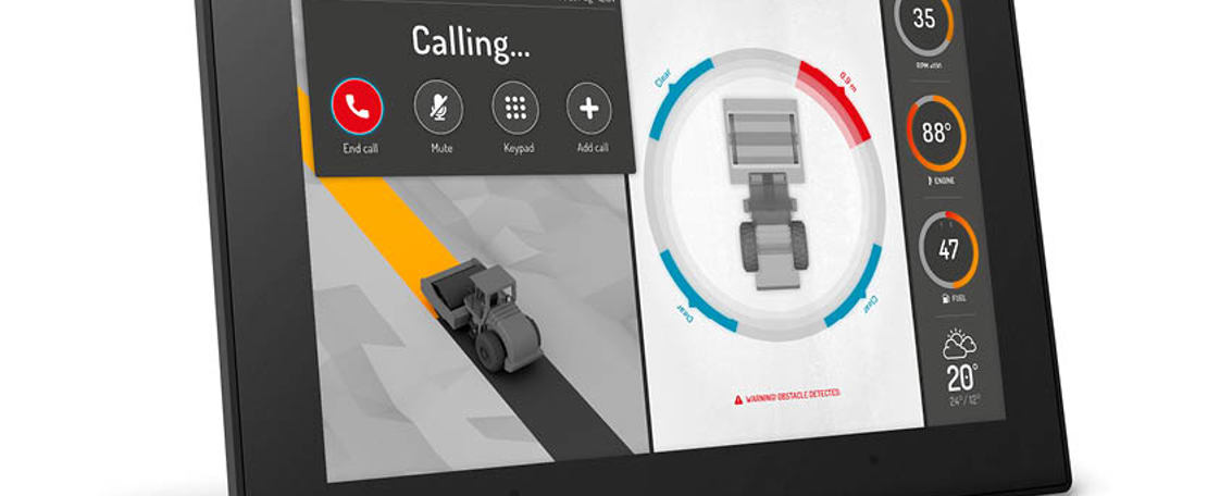 Display computer with HMI.